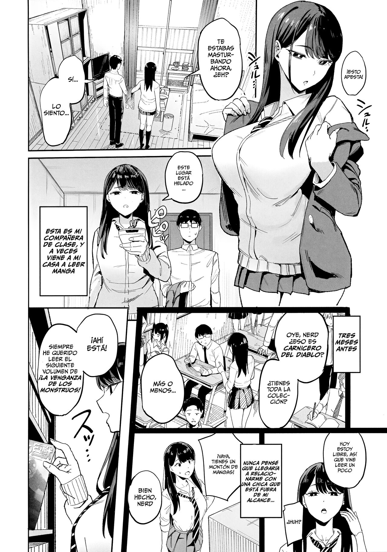 Iribitari Gal ni Manko Tsukawasete Morau Hanashi | La Gyaru que pasa tiempo conmigo me deja usar su coño page 3 full