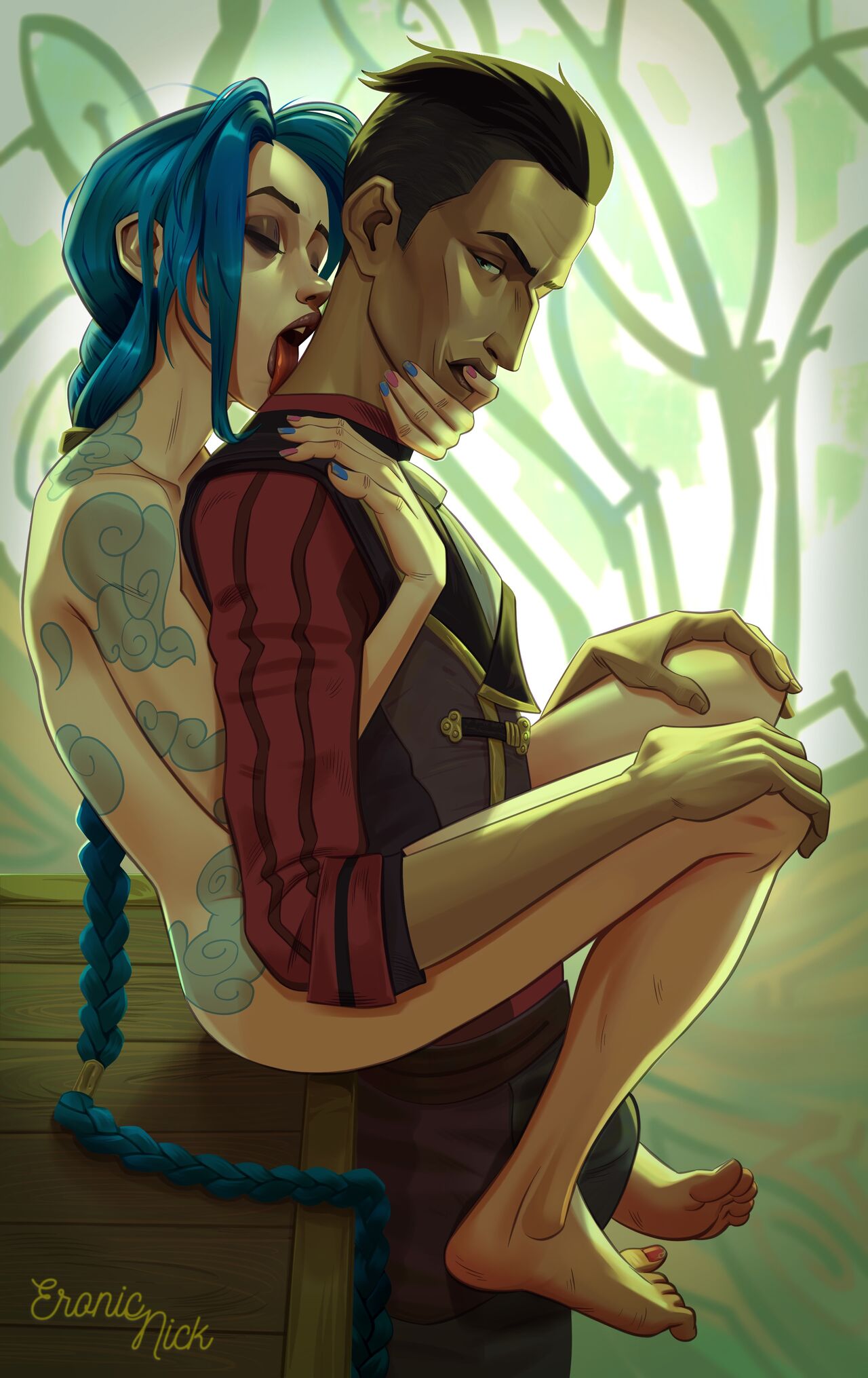 Jinx & Silco page 1 full