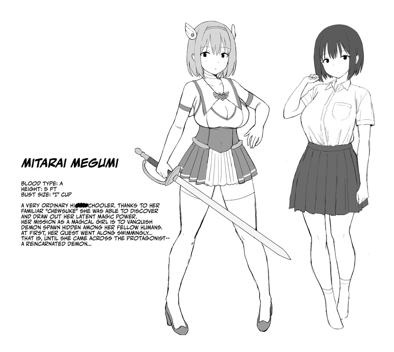 Henshin Heroine to Mazoku no Ore | The Magical Girl and Me! page 2 full