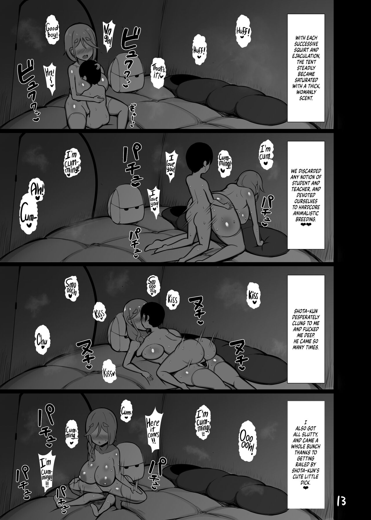 Boku to Sensei to Mure Tent | Going Wild in my Sensei's Tent page 12 full