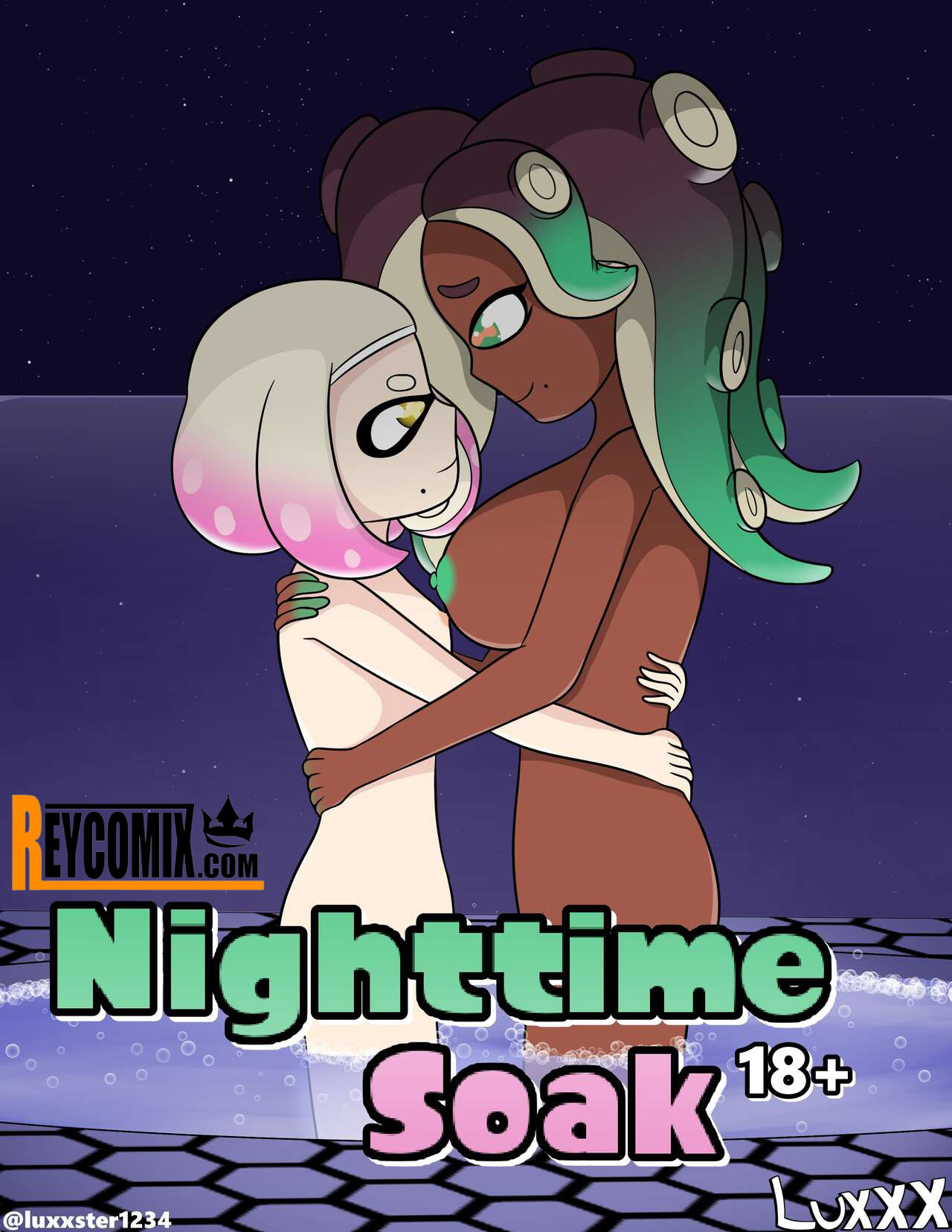 Nighttime soak – Luxxx - Page 1 - Comic Porn XXX