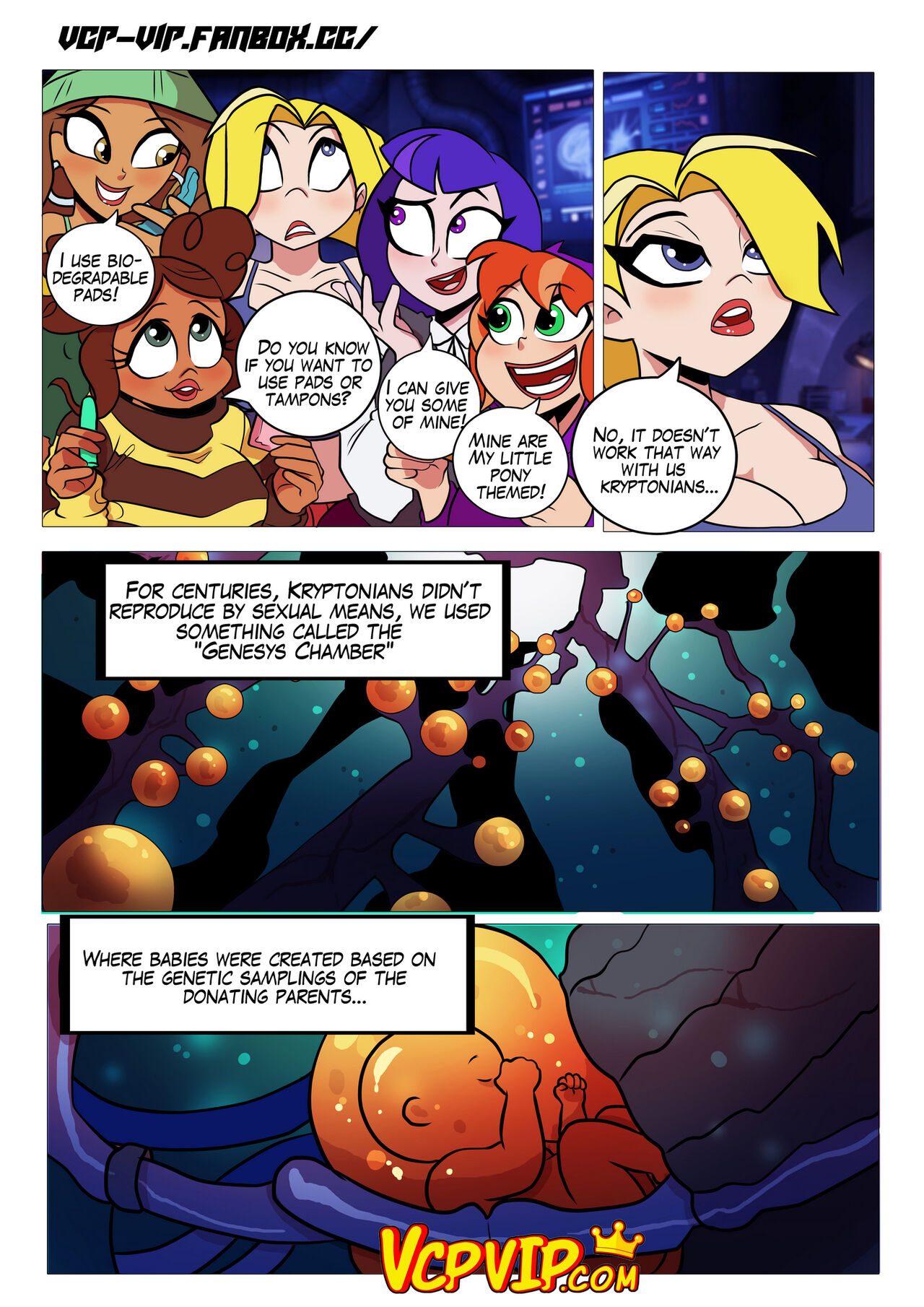 Super Hero Girls Supergirl in Heat page 5 full