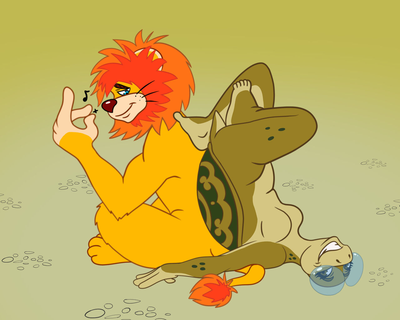 Союзмультфильм - Как Львёнок и Черепаха пели песню - Soyuzmultfim  - How the little lion and the turtle sang a song - Rusrule34 page 1 full