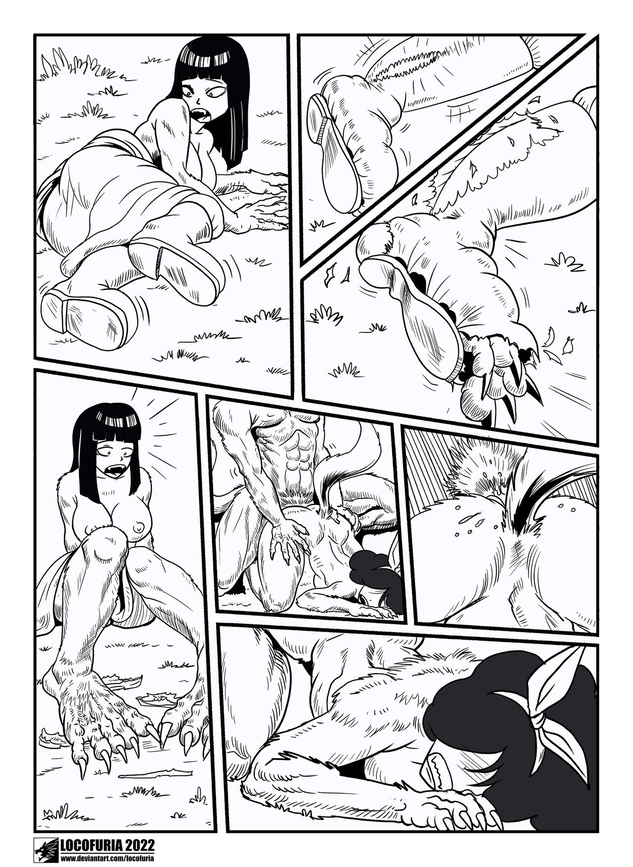 Lycanball: Mai Time for Lunch page 12 full