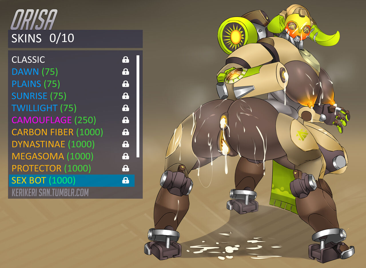 Orisa Sex Bot Skin page 11 full