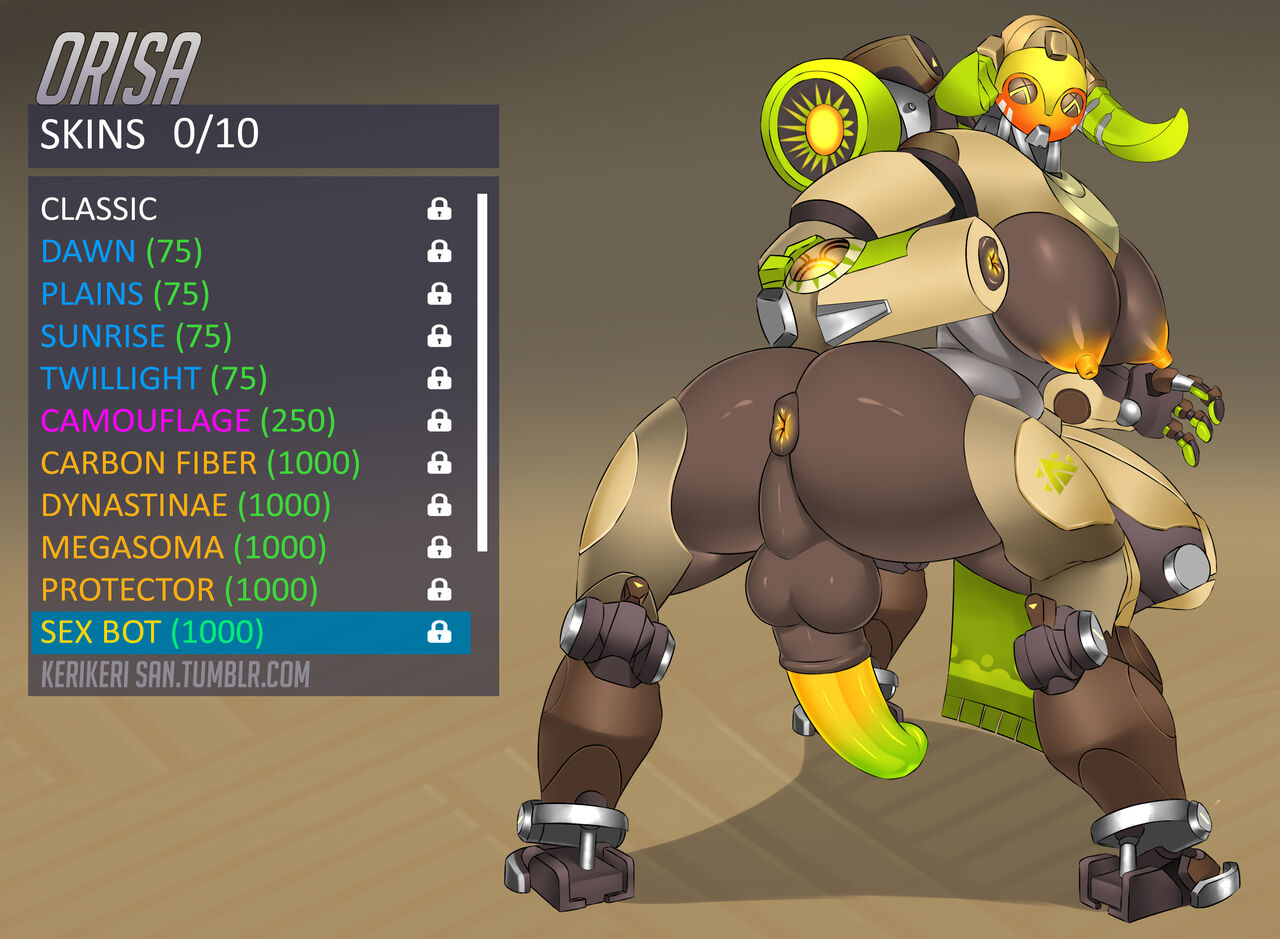 Orisa Sex Bot Skin page 12 full