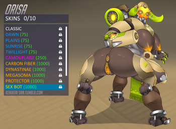 [kerikeri san] Orisa Sex Bot Skin (Overwatch) cover