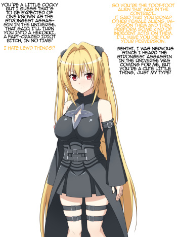 [kakikorori] To Love-Ru no Konjiki no Yami no Hekokki Hentai Sennou -The Perverted Brainwashing of To Love-Ru's Golden Darkness Into a Hekokki [English] {EL JEFE Hentai Truck} cover