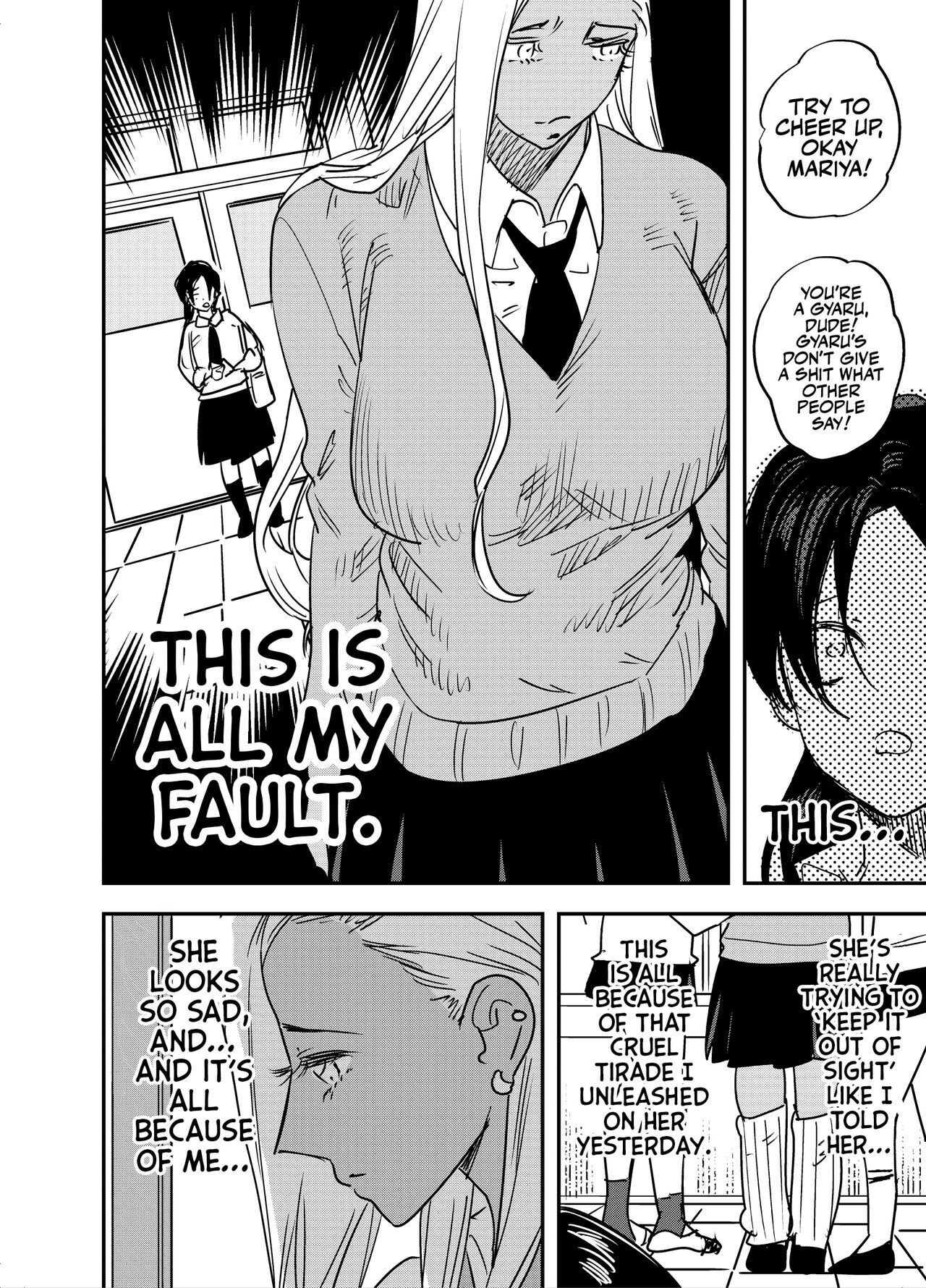 Gal no Chinpo o Kyohi Shitara...  |  But, If I Refuse This Gyaru's Dick... page 9 full