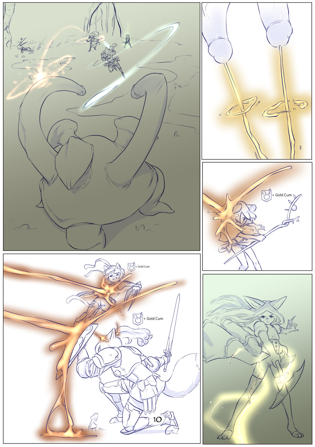 Furry Fantasy XIV Chapter 6 page 11 full