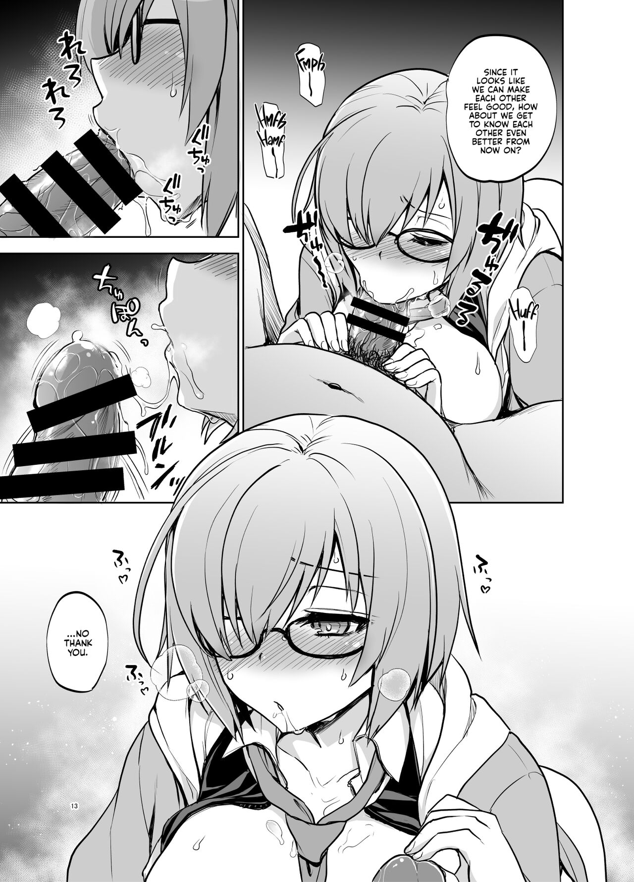 Mashu Must Deal with this Pushy n' Lusty Oji-san Whenever Senpai is Busy Rayshifting! page 12 full