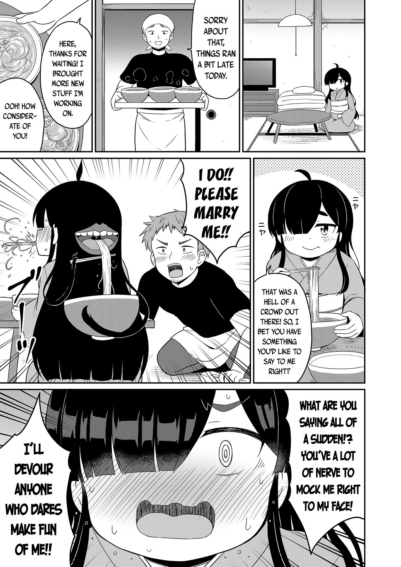 Ippai Taberu Kimi ga Suki | I Love Big-Eaters Like You page 9 full