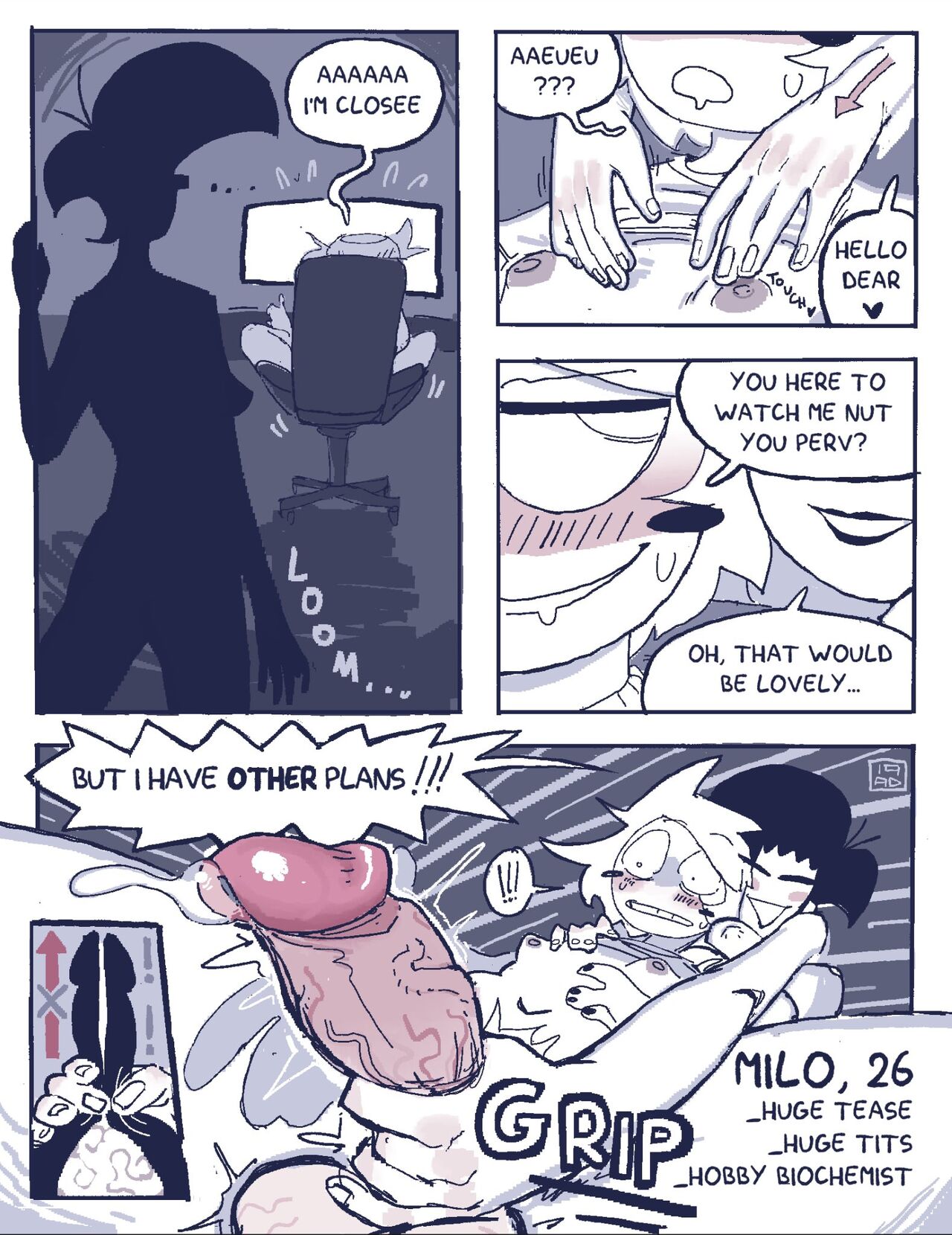 No Nut November Introductory Comic page 2 full