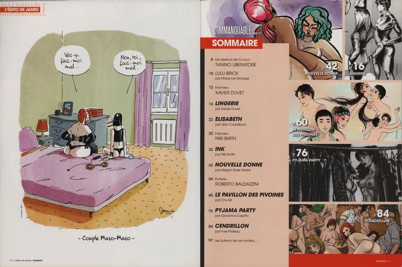 Immanquable HS Spécial Erotisme 11 page 3 full