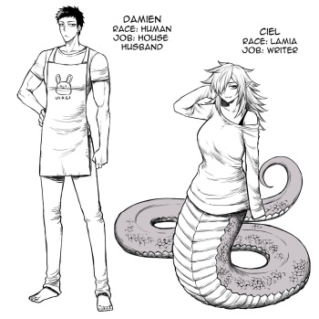 [PeaCh88] Lamia GF (+Patreon extra) [English] cover