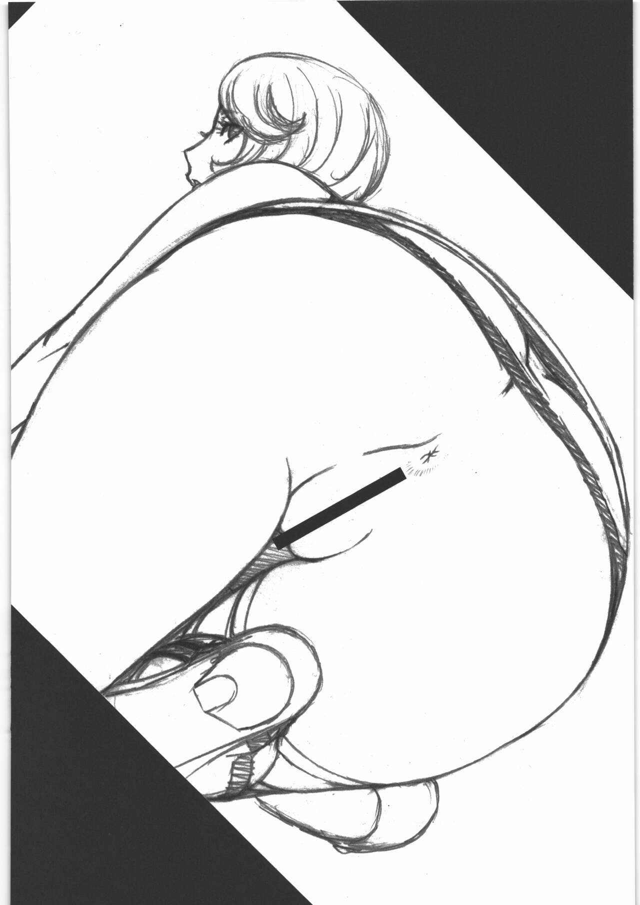 Urushihara Satoshi Makita Yoshinobu Rakugaki & Rough Hon page 9 full