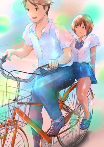 [Ameno] Kasshoku Boyish na Osananajimi cover