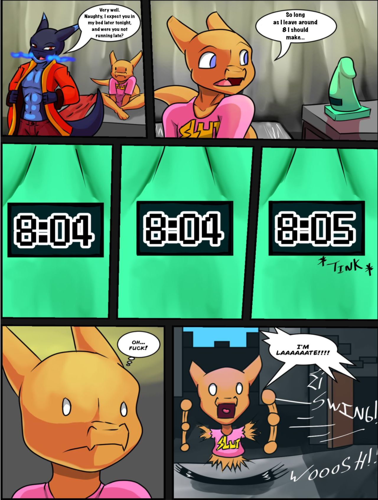 Naughty Charizard Main Story chapter 2 page 7 full