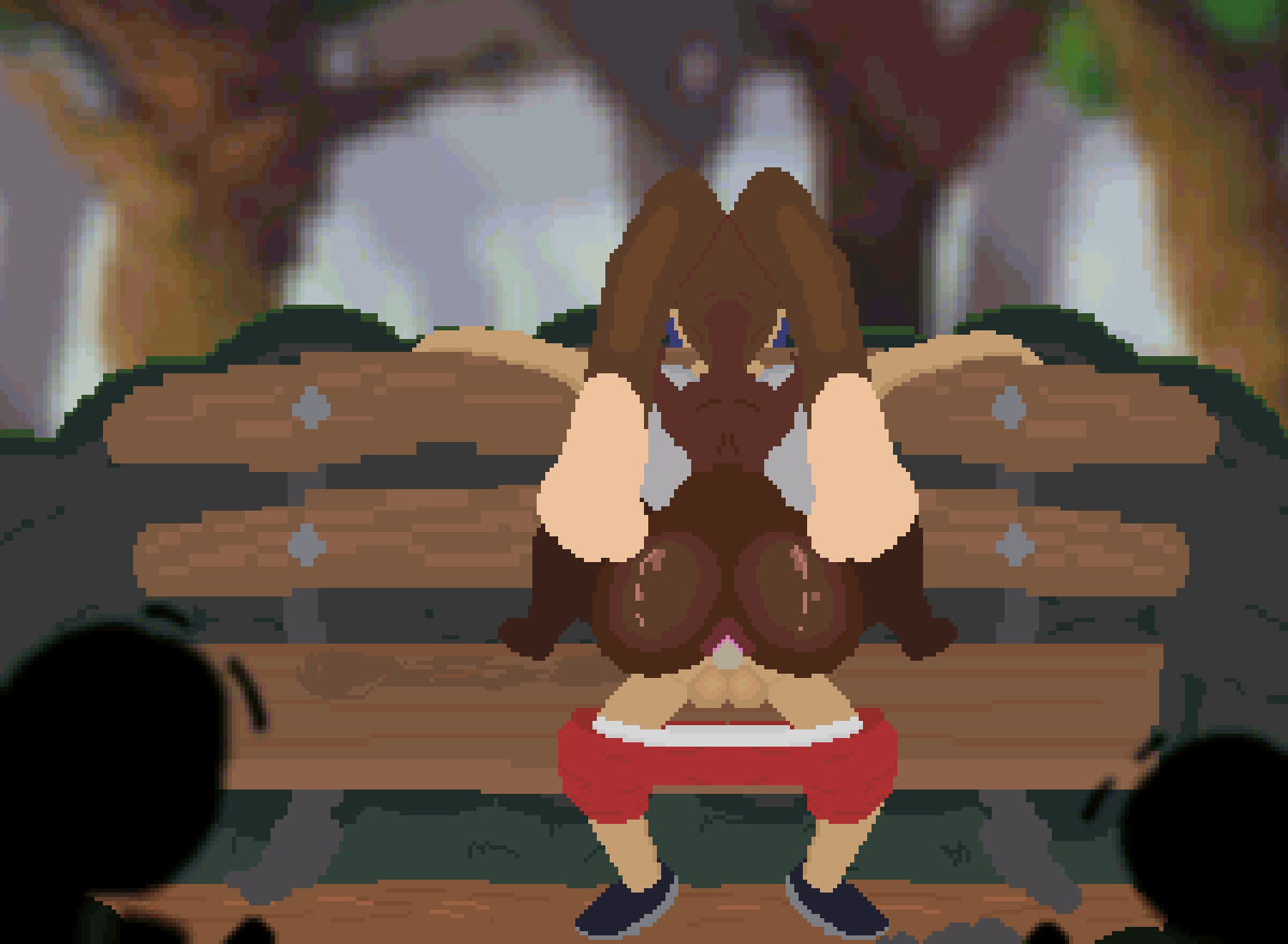 Lopunny Finds Sleeping Guy in the Park page 7 full
