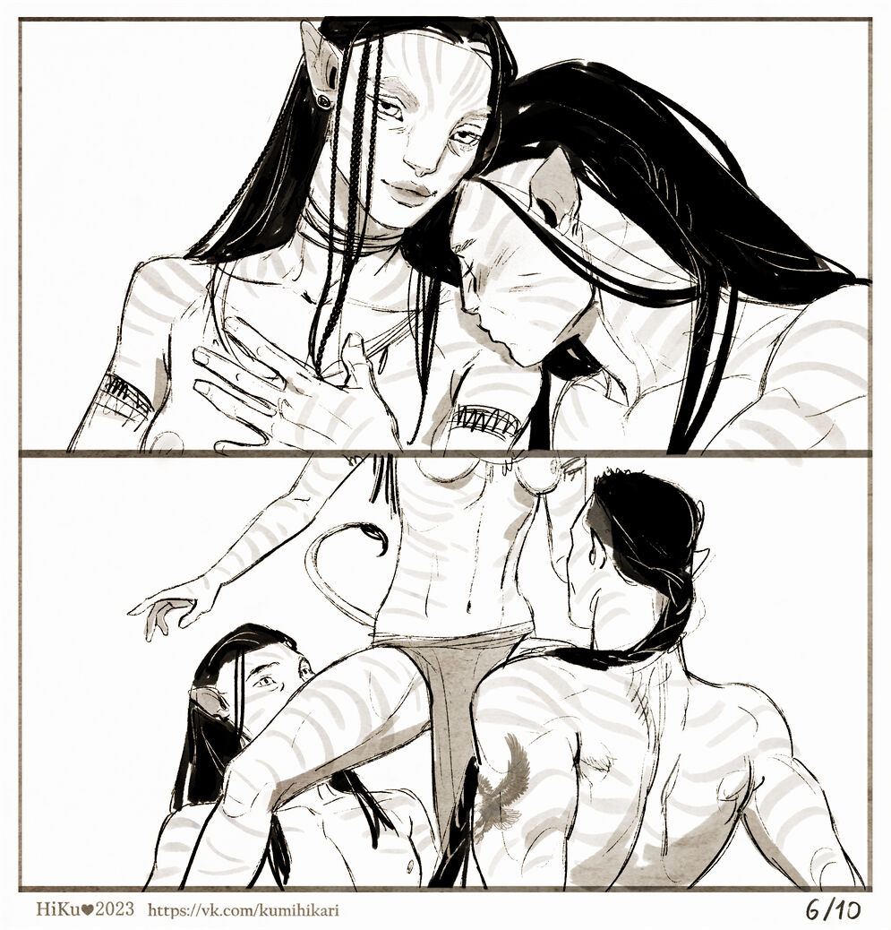 Jake Sully, Neytiri, and Quaritch page 11 full