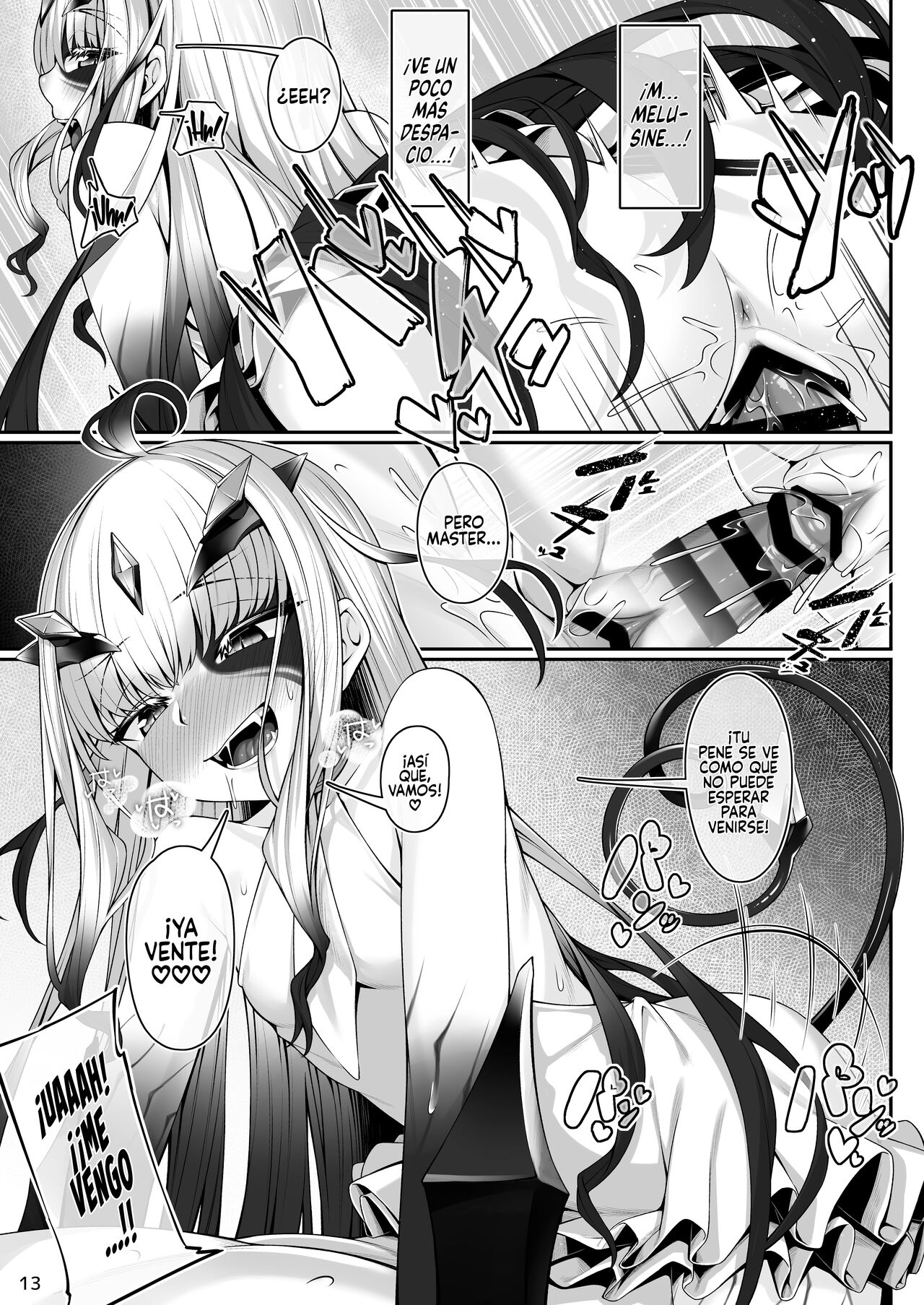Melusine to Motto Motto Iroiro Ecchi Hon page 12 full