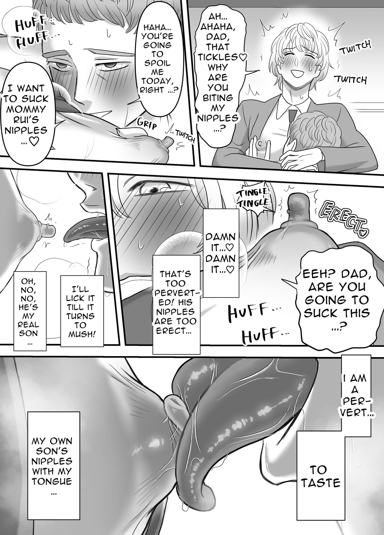 A story about crossing the line with a son who loves his dad page 12 full