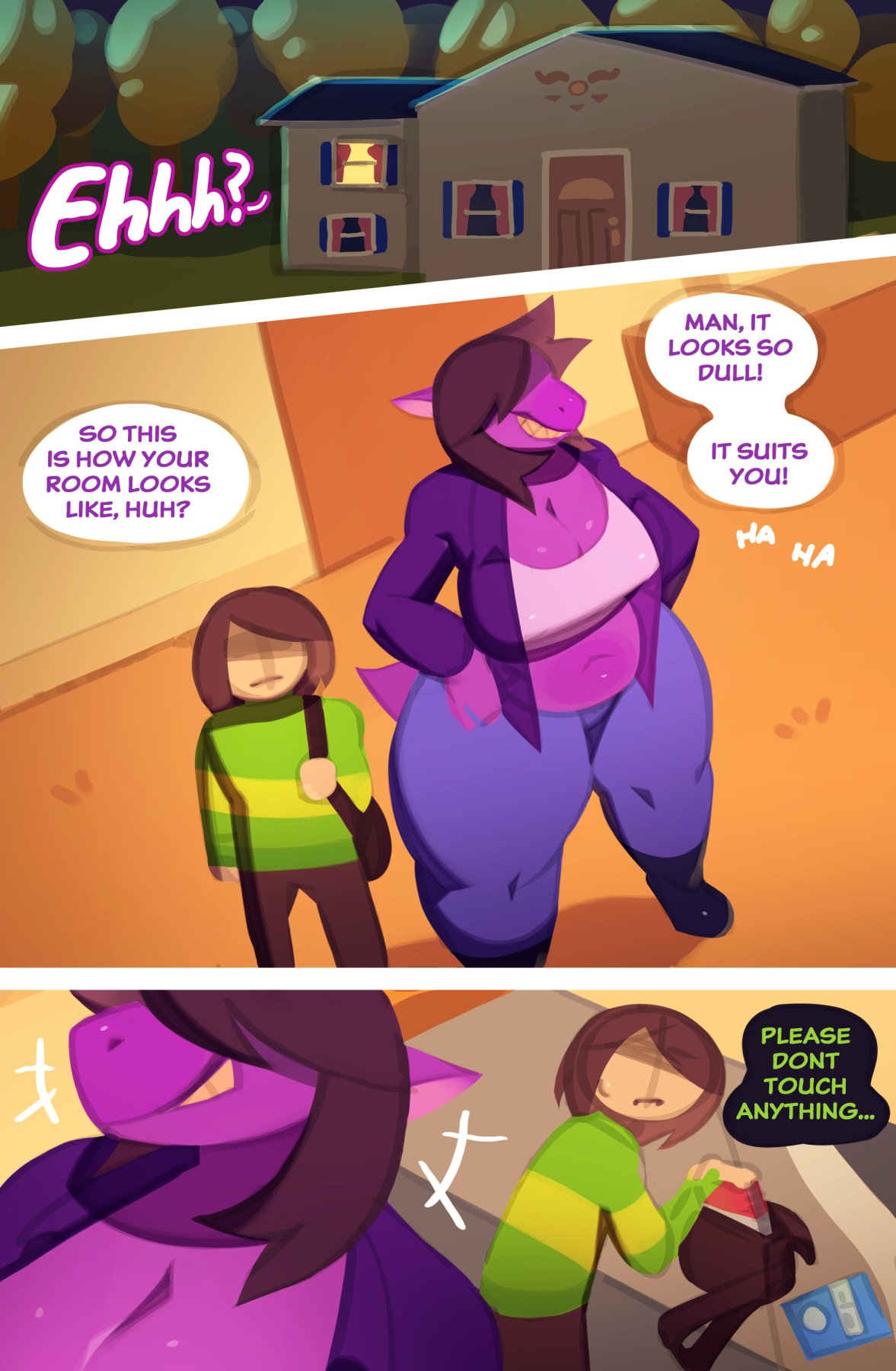 Deltarune Kris and Susie page 2 full
