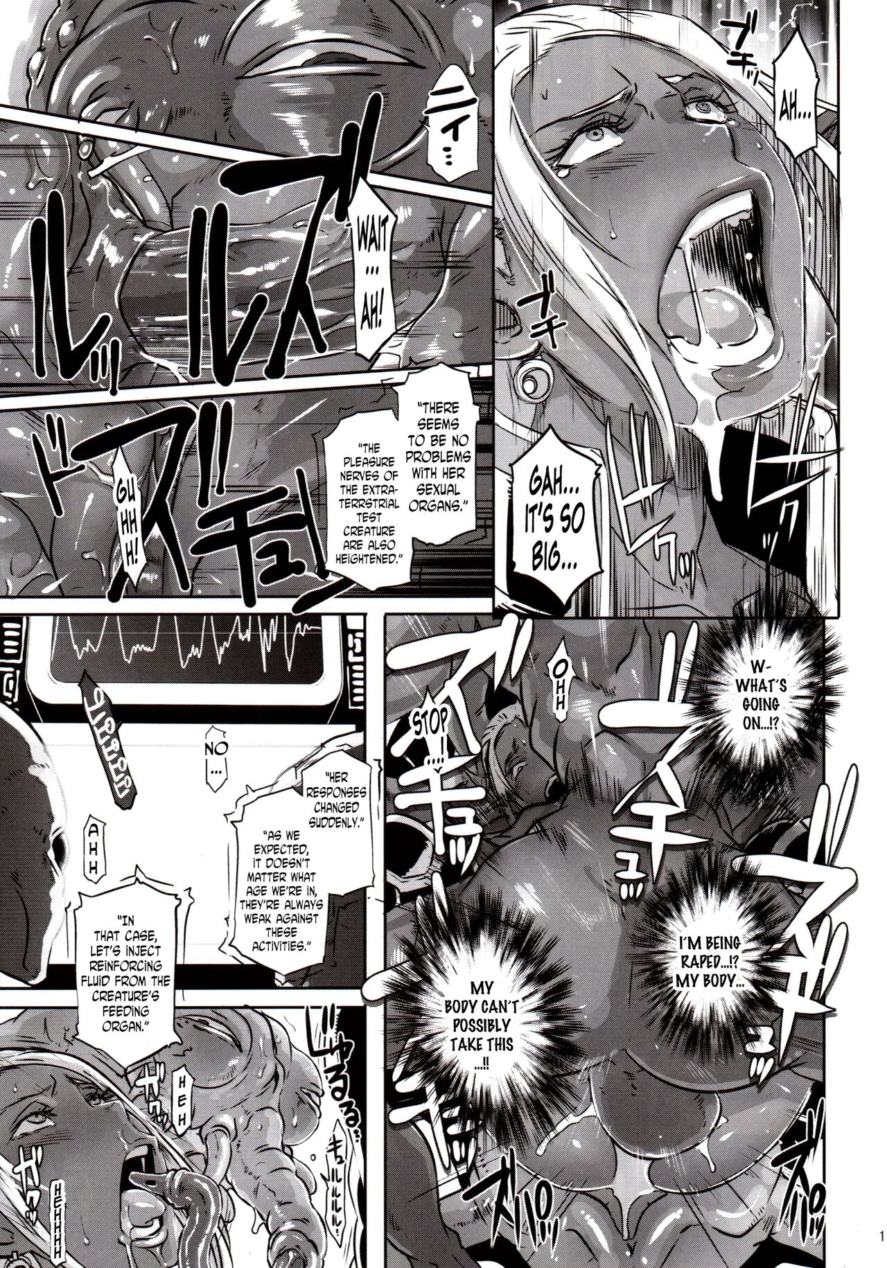 DARK ELF vs ALIEN page 12 full