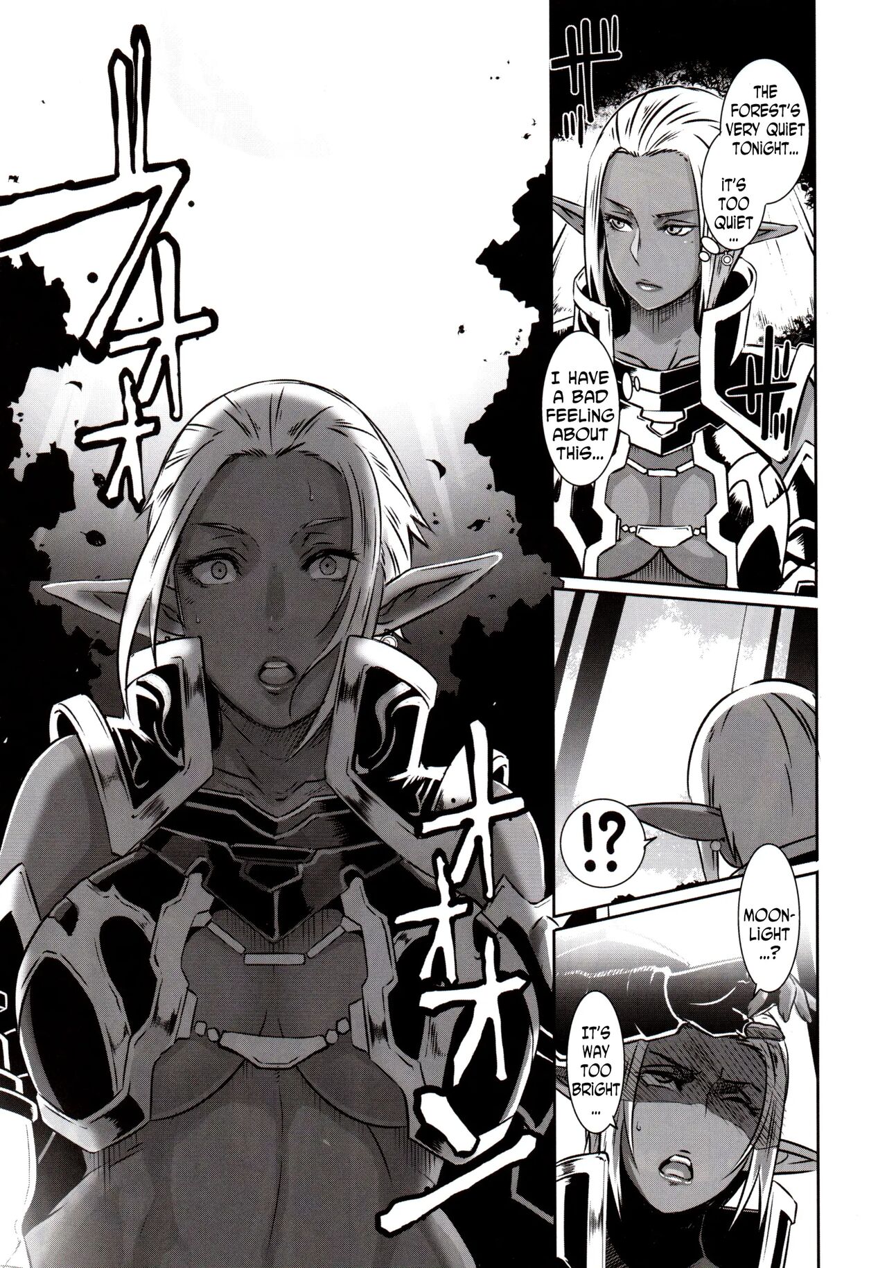 DARK ELF vs ALIEN page 6 full