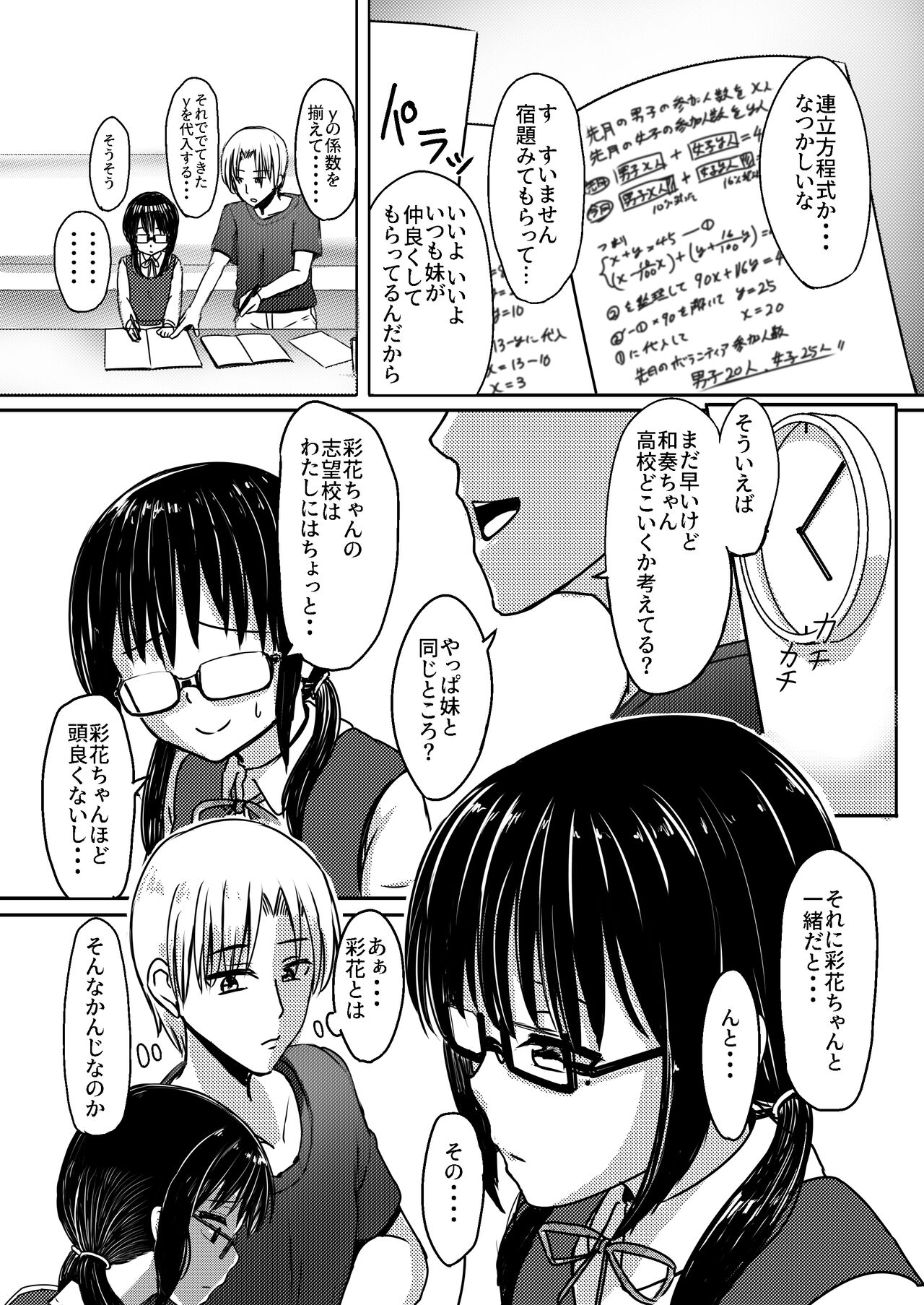 Joshi Chuugakusei Charao ni Hamatte Saa Taihen Jimi Meganekko no Complex page 8 full