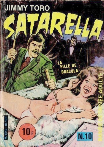[Jimmy Toro](Satarella #10) La Fille de Dracula[French] cover