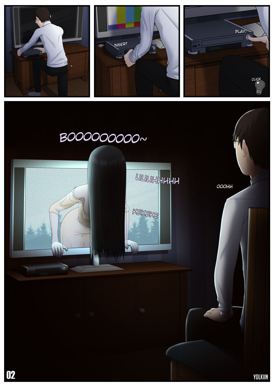Sadako The Wicked Ghost page 3 full