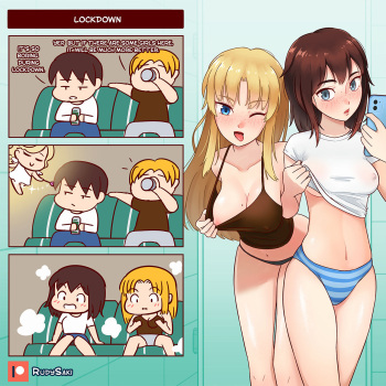 [RudySaki] Genderbent Gag Comic 2021-2022 cover
