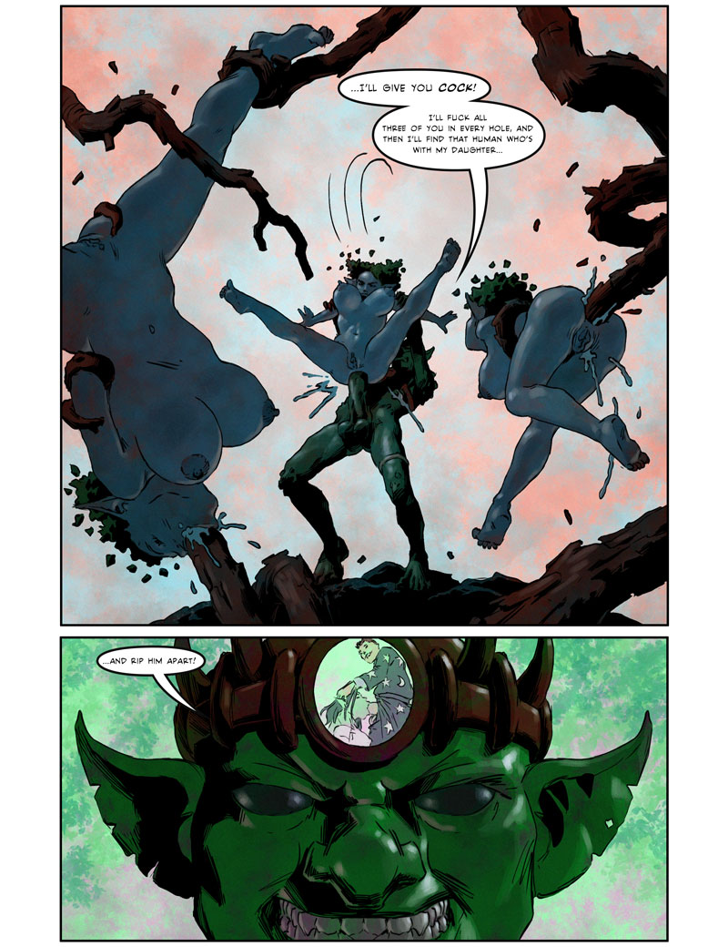 Goblin Girl at the Golden Griffin page 11 full