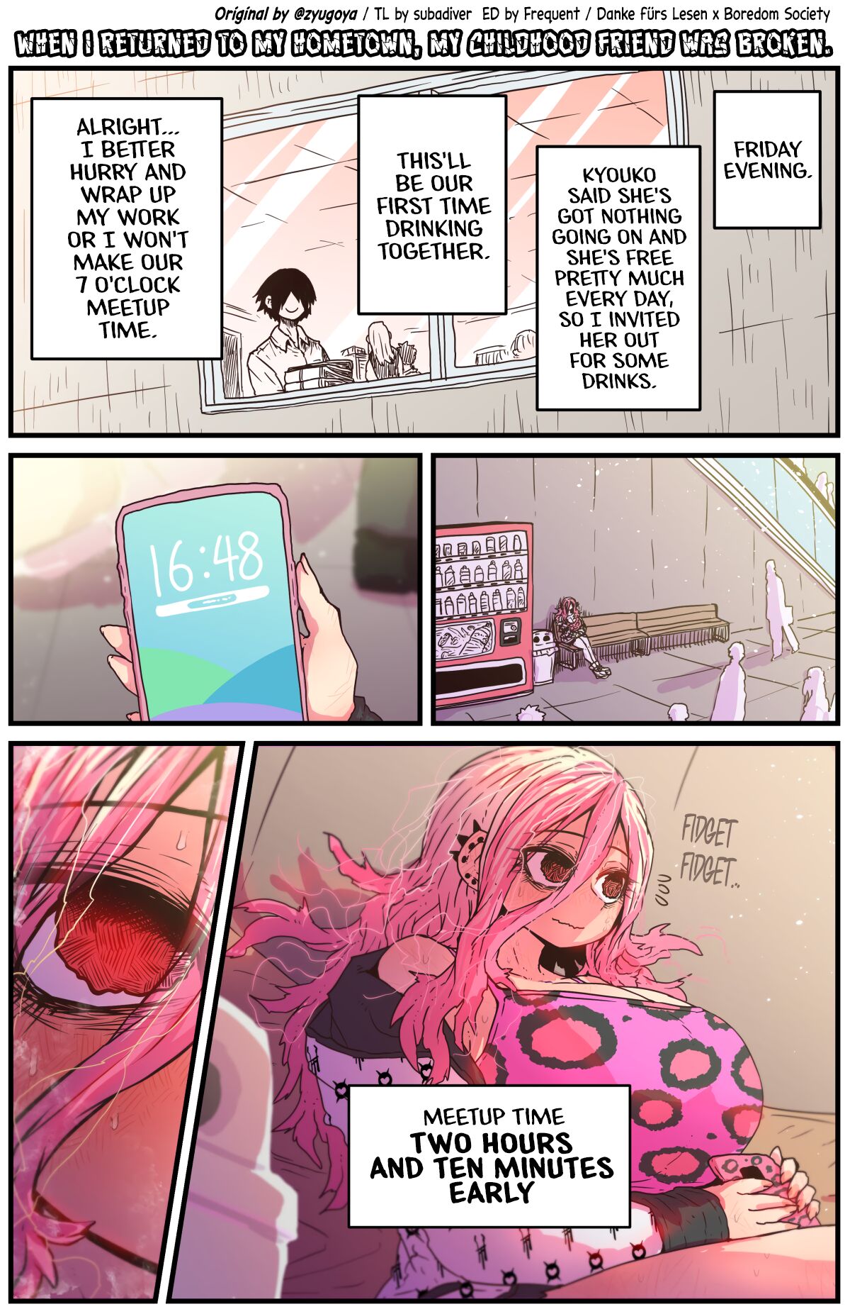 When I Returned to My Hometown, My Childhood Friend was Broken page 11 full
