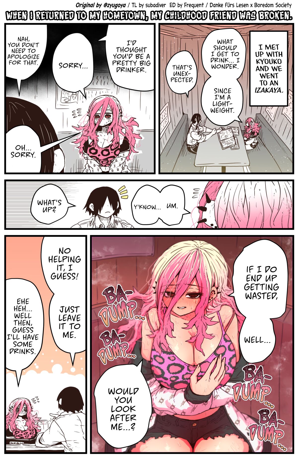 When I Returned to My Hometown, My Childhood Friend was Broken page 12 full