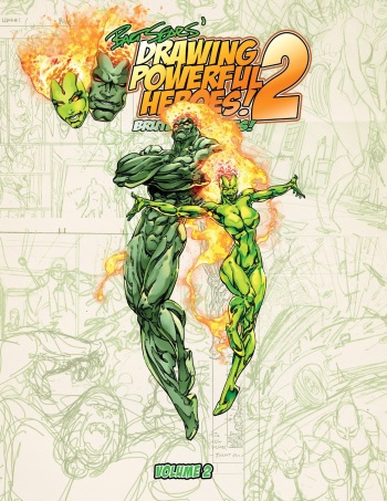 Drawing Powerful Heroes 2 by Bart Sears cover