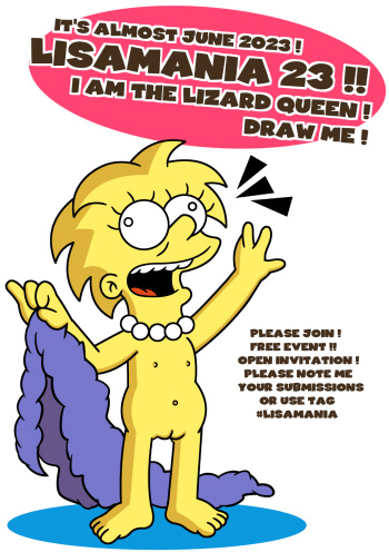 LisaMania 2023 (The Simpsons) cover