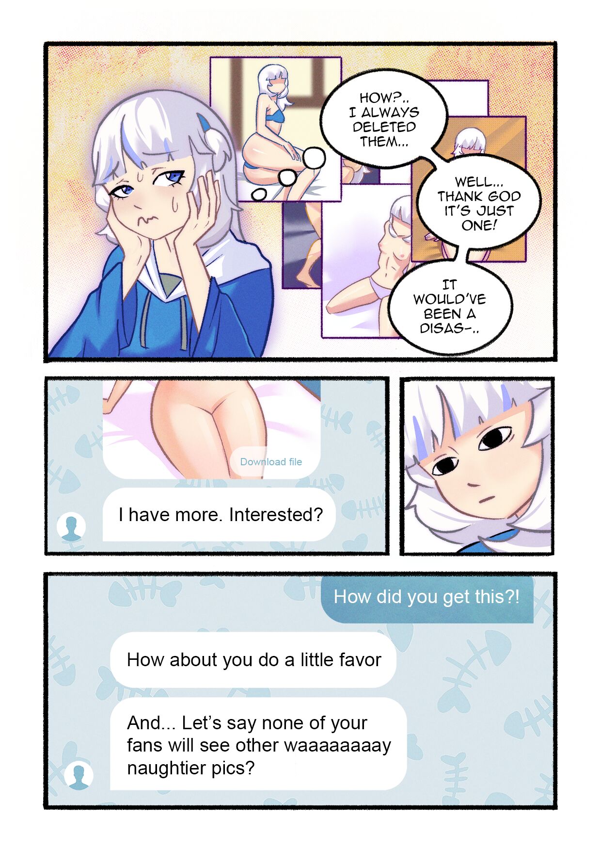 Gawr Gura Stream Routine page 8 full