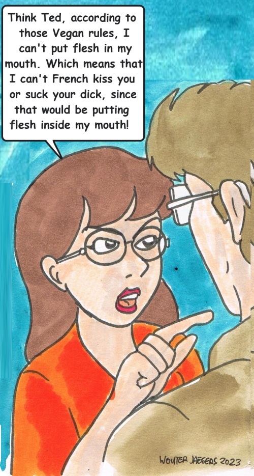 Daria, let's talk about veganism page 6 full