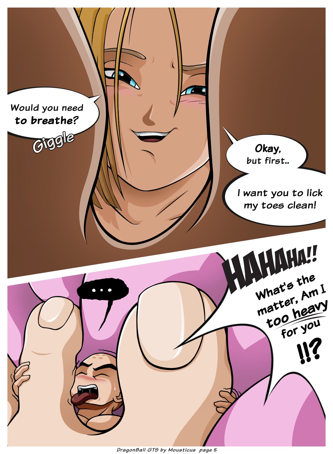 DragonBall Giantess page 6 full