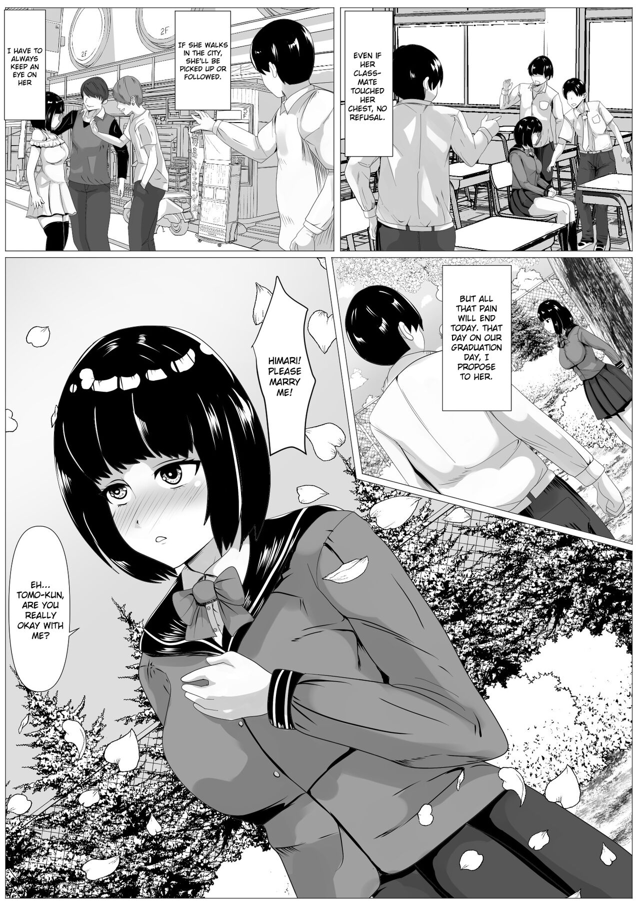 Confession - A Childhood Friend Who Has No Resistance - page 5 full