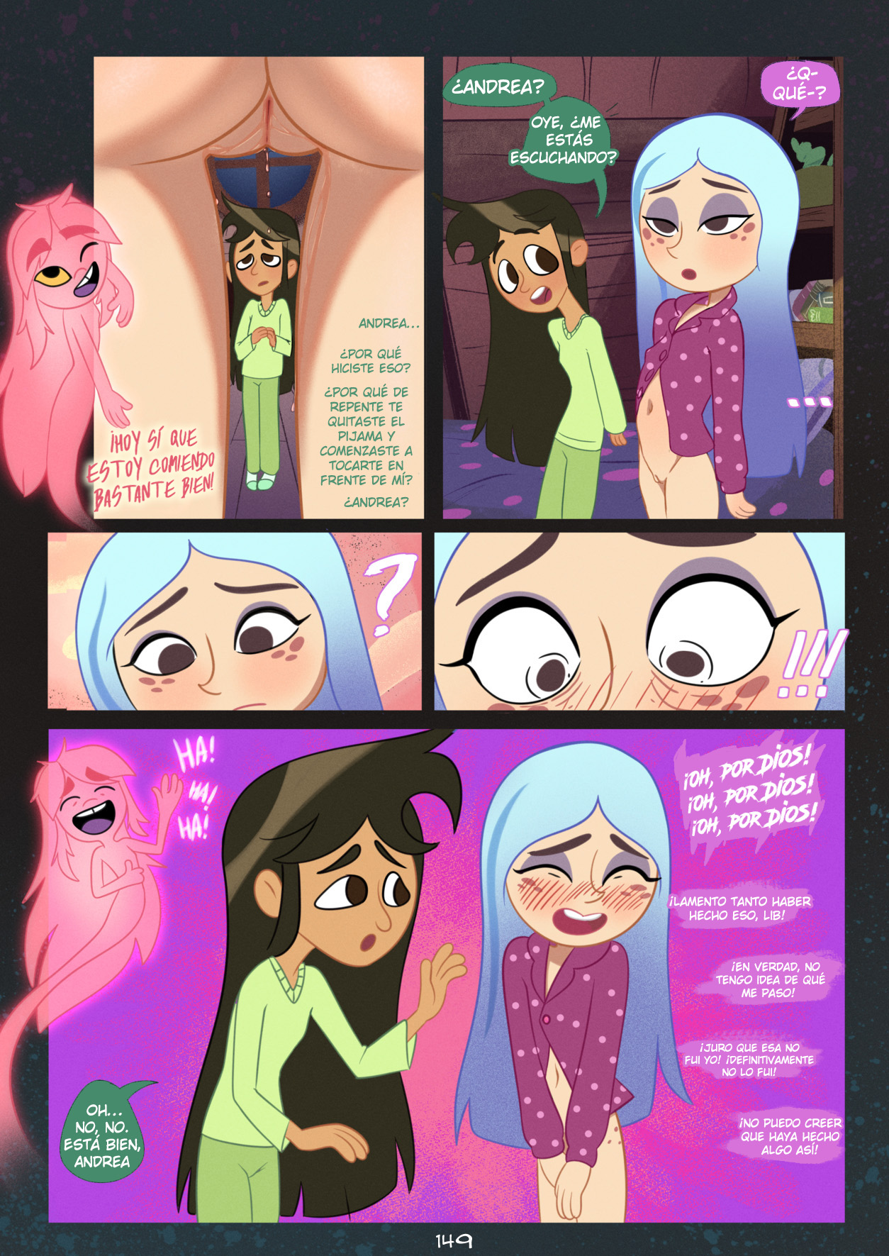 Pijamada de Chicas: Acaba Mal Acaba en Sexo page 11 full