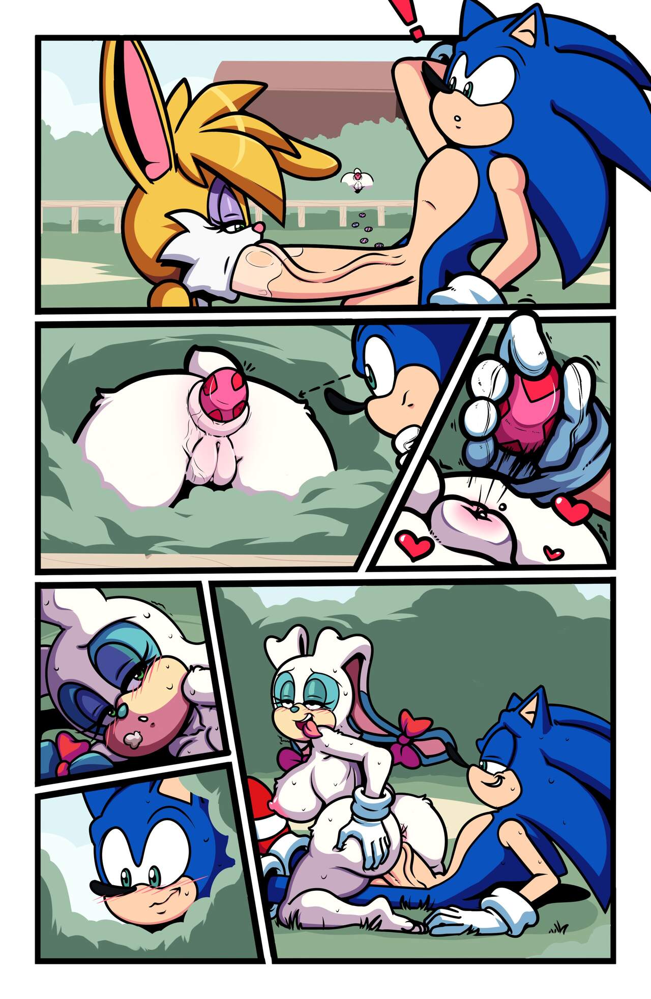 Sonic's Easter Treat page 12 full