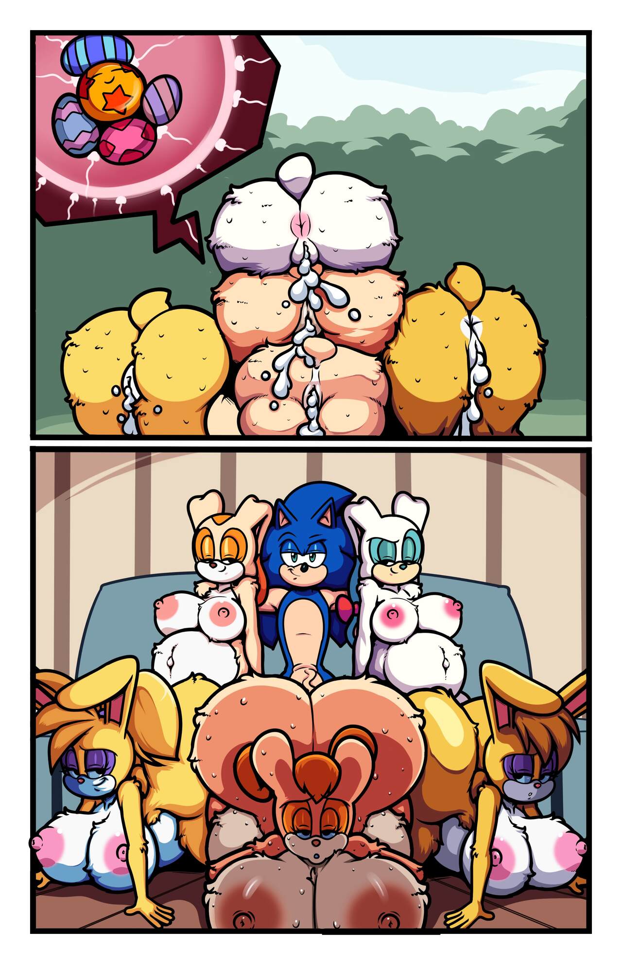 Sonic's Easter Treat page 7 full