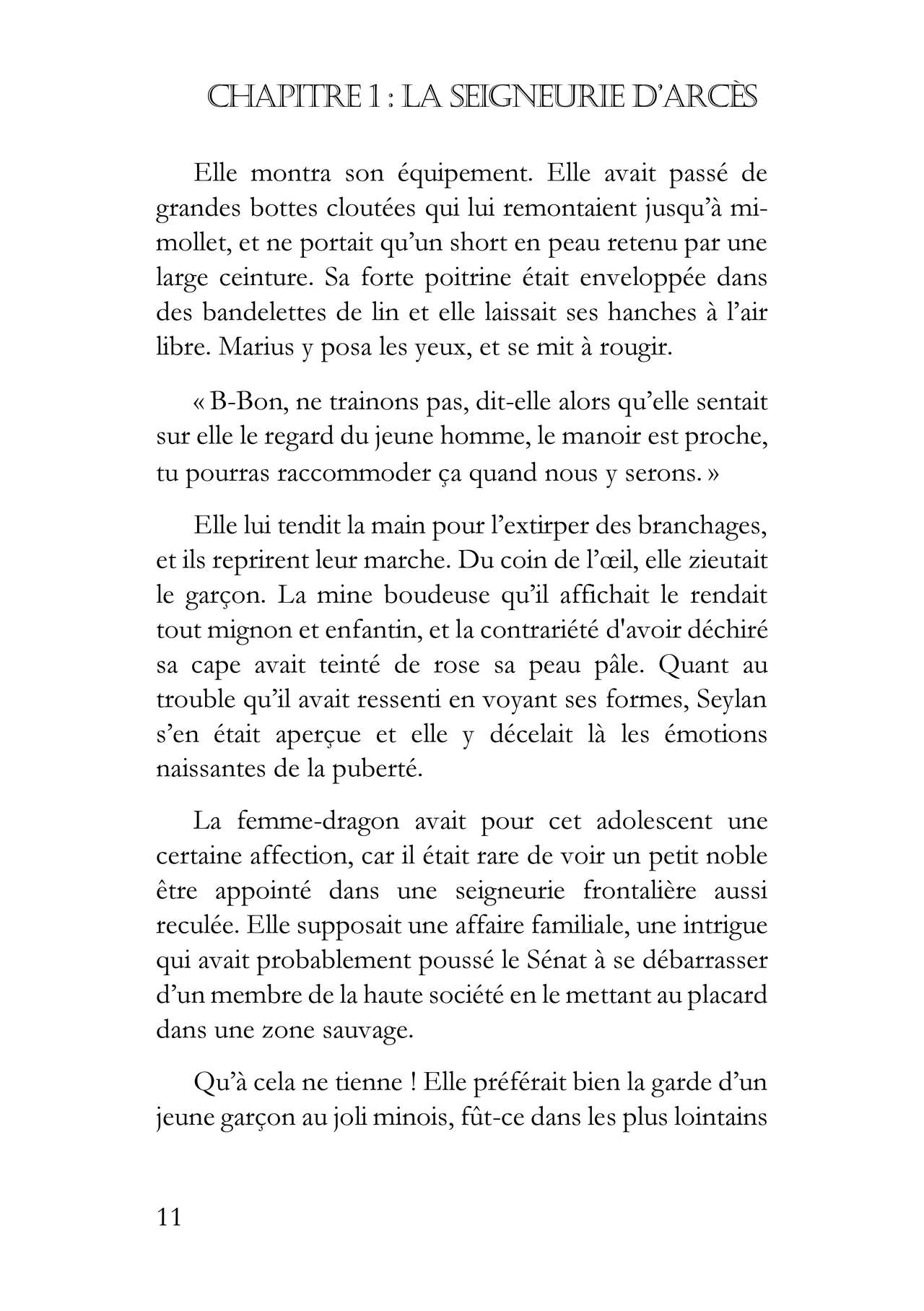 Le Chevalier d'Arcès page 11 full