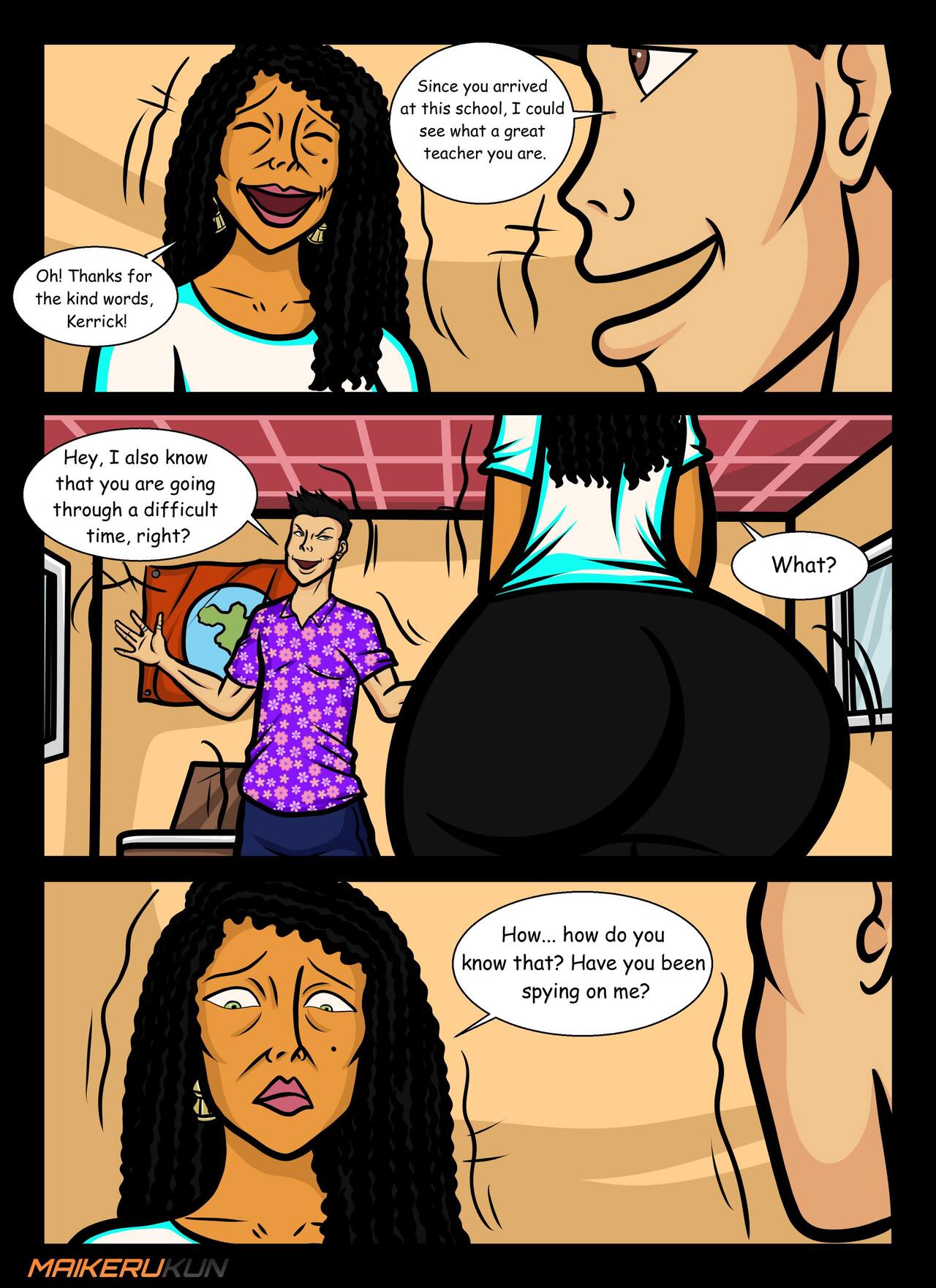 MAIKERUKUN - EXCHANGING FAVORS 1 page 8 full