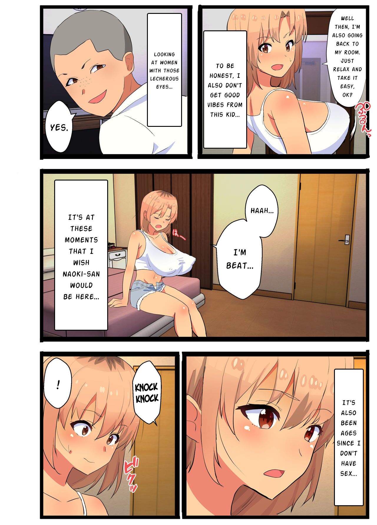 ~NTR Kazoku~ Kazoku Omoi no Tsuyoki na Moto Yanmama ga Musuko no Tomodachi no SeFri Benki ni Ochiru made | ~NTR Family~ The story of a strong-willed mother who cares about her family, and her fall into the hands of her son's bully friend. page 10 full