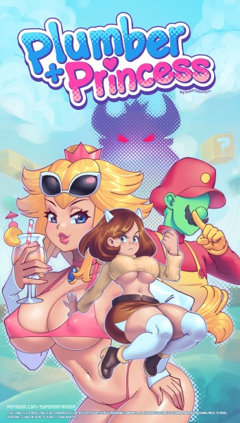 [Supersatanson] Plumber+Princess cover