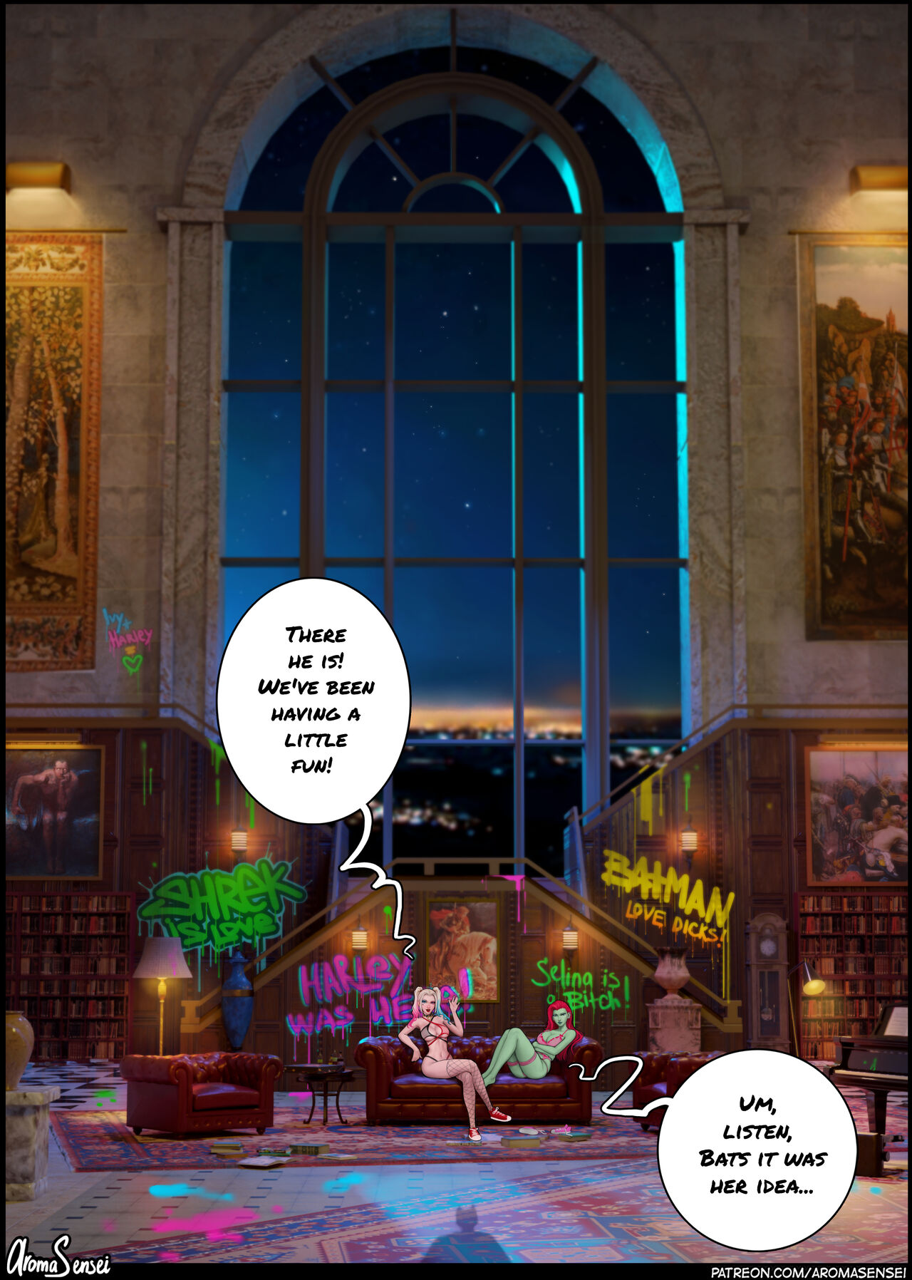 sex adventure in Gotham City AromaSense page 12 full